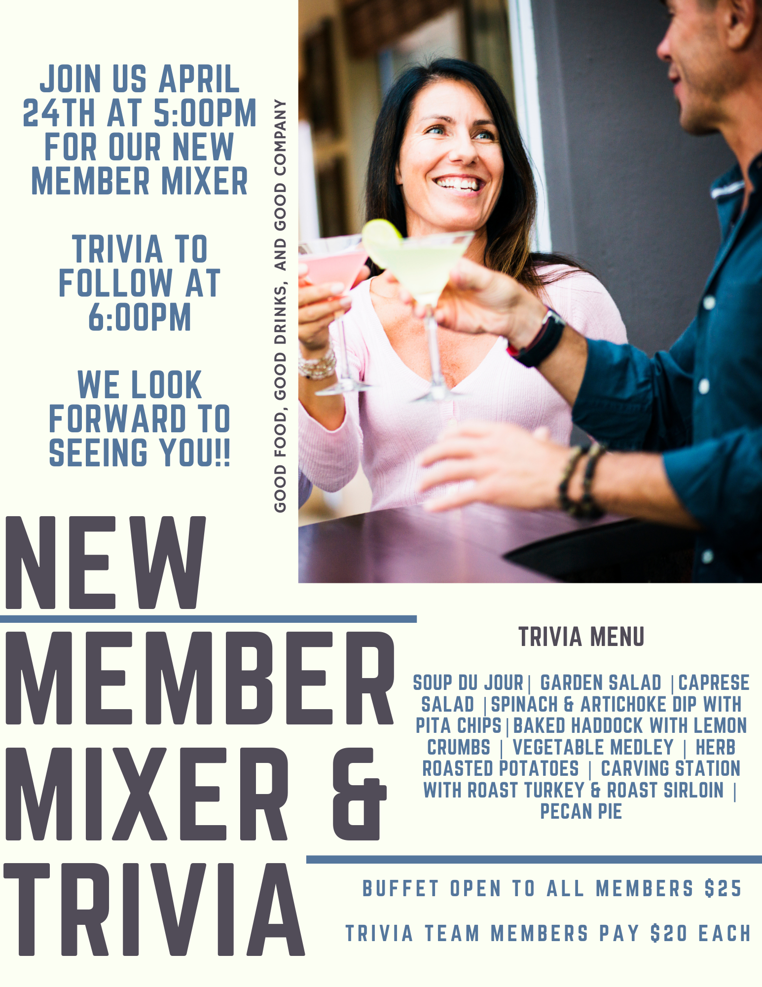 New Member Mixer & Trivia