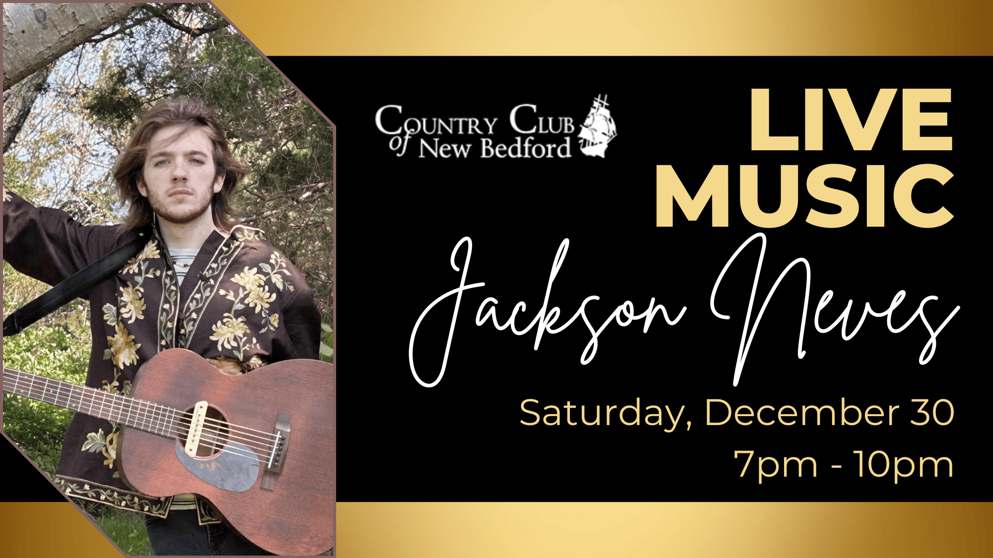 CCNB Jackson Neves Live Music 1230 tv graphic