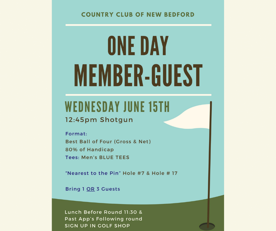CCNB One Day Member Guest Flyer
